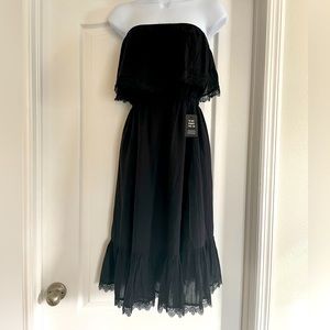 Express sleeveless black dress - size small - NWT